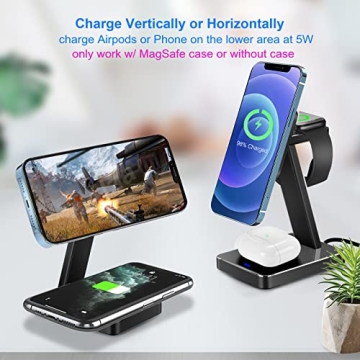 Premium MagSafe 3 in 1 Wireless Charging Station