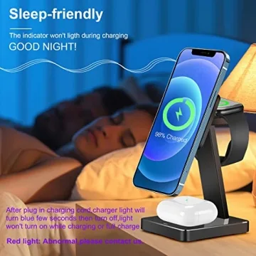 Premium MagSafe 3 in 1 Wireless Charging Station