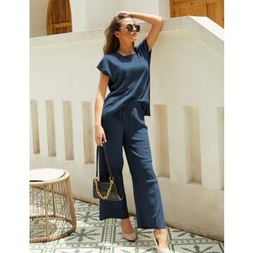 Tanming Women's 2 Piece Sweater Set for Cozy Chic Style