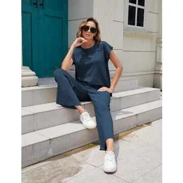 Tanming Women's 2 Piece Sweater Set for Cozy Chic Style