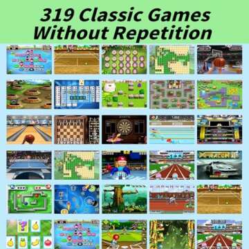 vaomon Handheld Game Console, Mini Arcade Machines Built-in 800 Classical FC Games, (Blue800 Games)