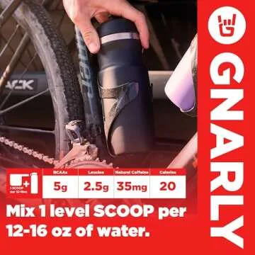 Gnarly Nutrition BCAA Powder - Vegan Muscle Support Supplement