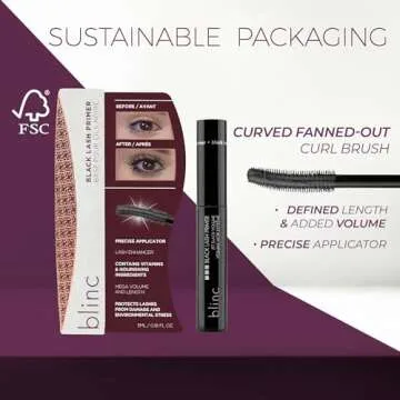 blinc Lash Primer, Black 0.16 Fl Oz (Pack of 1)