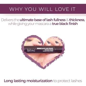 blinc Lash Primer, Black 0.16 Fl Oz (Pack of 1)