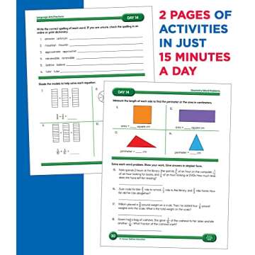Summer Bridge Activities 4th to 5th Grade Workbooks All Subjects, Activity Book With Math, Reading Comprehension, Science, Fitness, Social Studies, Writing Practice, and Flash Cards