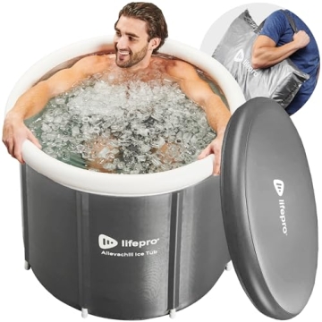 Lifepro Portable Ice Bath Tub - Outdoor Cold Plunge for Athletes