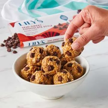 LILY'S No Sugar Added Semi-Sweet Baking Chips, 9 oz