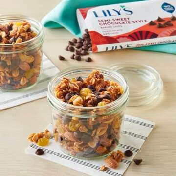 LILY'S No Sugar Added Semi-Sweet Baking Chips, 9 oz