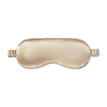 Pure Silk Sleep Mask - Caramel | Luxurious Comfort for Restful Sleep