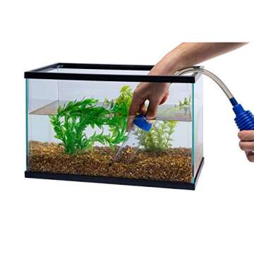 Tetra Water Cleaner Gravel Siphon - Easy Aquarium Care