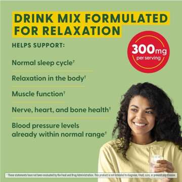 MegaFood Relax + Calm Magnesium Powder - Raspberry Lemonade