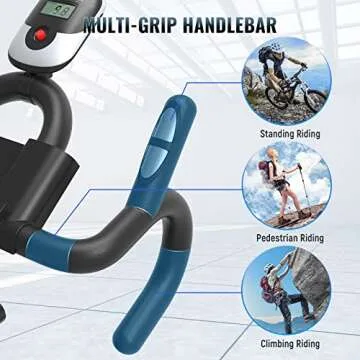 pooboo Indoor Cycling Bike - Comfortable, Smart Fitness Solution