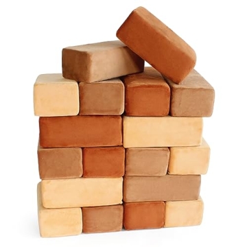 Plush Blocks - Premium Soft Foam Building Block Set for Kids