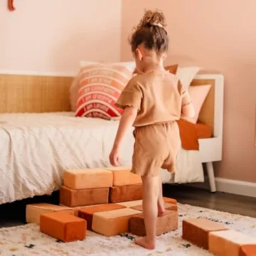 Plush Blocks - Premium Soft Foam Building Block Set for Kids