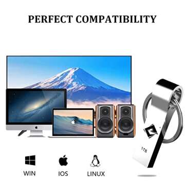 High Capacity Nigorsd 1TB USB Flash Drive - Portable Storage