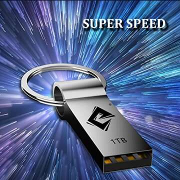 High Capacity Nigorsd 1TB USB Flash Drive - Portable Storage