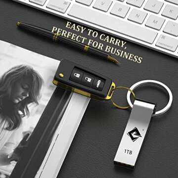 High Capacity Nigorsd 1TB USB Flash Drive - Portable Storage