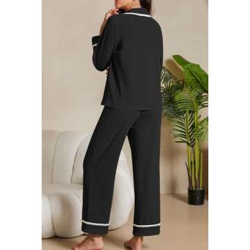 CHYRII Women's Flannel Pajamas - Stylish and Cozy Sleepwear Set