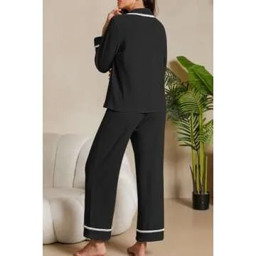 CHYRII Women's Flannel Pajamas - Stylish and Cozy Sleepwear Set