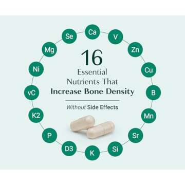 ALGAECAL Plus - Organic Red Algae Calcium Supplement, Vitamin K2 (100mg), Vitamin D3 (1600 IU), Magnesium (350mg) & Trace Minerals, for Improved Bone Strength, Easy to Swallow, 3 Month Supply