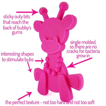 Little Bambam Giraffe Teether Perfect for Teething Infants