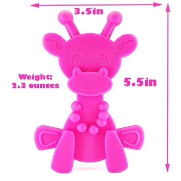 Little Bambam Giraffe Teether Perfect for Teething Infants