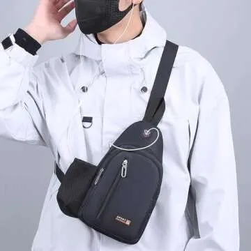 LAKUB Sling Bag - Versatile Crossbody Backpack for All