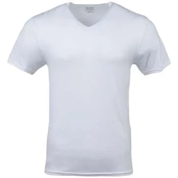 Gildan 6-Pack Men's V-Neck T-Shirts - Comfortable Essentials