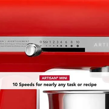 KitchenAid Artisan Mini Stand Mixer - Compact and Powerful