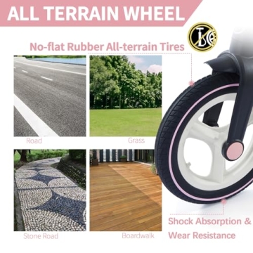 Versatile JMMD Toddler Bike for Kids 18-60 Months, 6-in-1