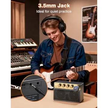 10W Mini Electric Guitar Amplifier for Home or Travel