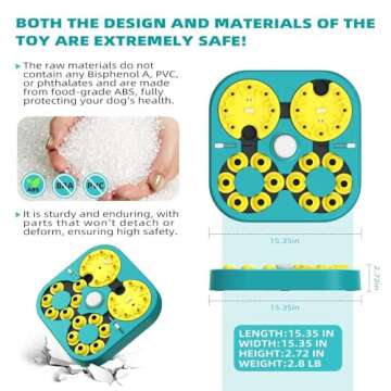 KADTC Advanced Dog Puzzle Toy for Intelligent Playtime