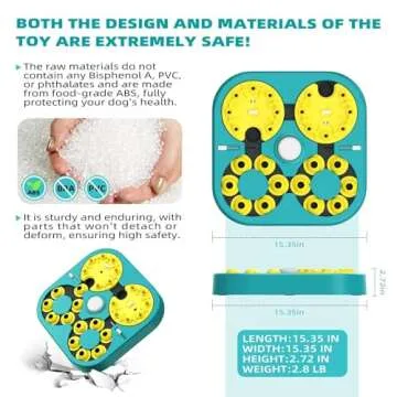 KADTC Advanced Dog Puzzle Toy for Intelligent Playtime