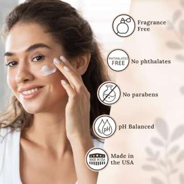 Wild Naturals Manuka Honey Moisturizer for Dry, Sensitive Skin – Eczema Relief Face Cream – Soothing Cream for Redness & Irritation – Face, Hand & Body Moisturizer for Women & Men