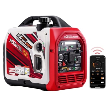 maXpeedingrods 4000 Watt Dual Fuel Inverter Generator with Bluetooth® Control Start and Display, RV...
