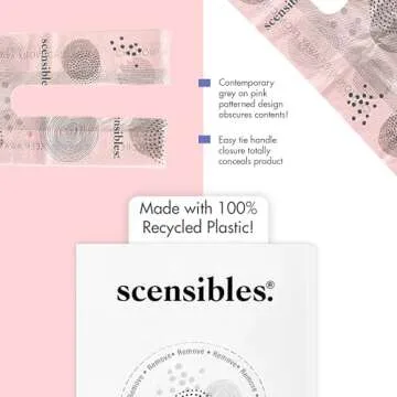 Disposal Bags for Menstrual Care Products - 50 ct Refill Box - for Disposal of Tampons, Pads, Panty Liners, Hygiene Products