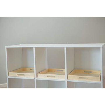 Wooden Living Trays for Montessori & Home Decor