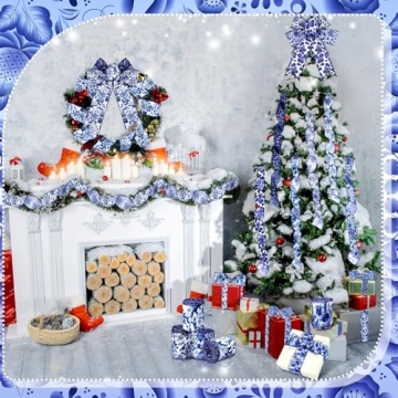 Lyrow Wired Chinoiserie Ribbon - Elegant Floral Ribbons