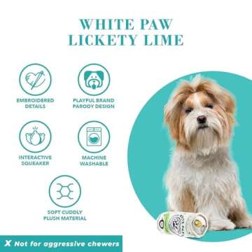 Haute Diggity Dog Plush Lickety Lime for All Breeds