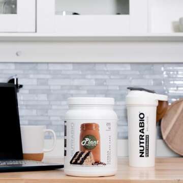 NutraBio Vegan Protein Powder 20G – German Chocolate Cake