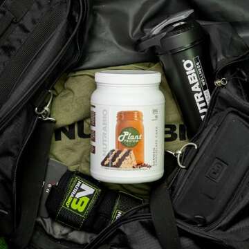 NutraBio Vegan Protein Powder 20G – German Chocolate Cake