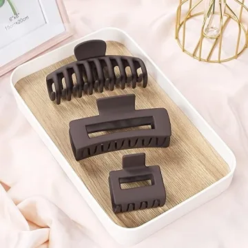 12 Pack Stylish Large Claw Clips for Thick Hair