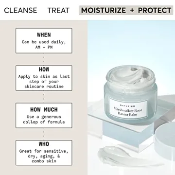 Naturium Marshmallow Root Barrier Balm for Hydration