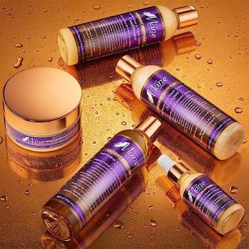 The Mane Choice Ancient Egyptian Anti-Breakage Hair Oil, 8 oz, Lightweight Natural Hair Oil, Strengthens & Protects with Biotin & Vitamins - Paraben & Sulfate Free