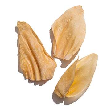 Jack&Pup White Cow Ears for Dogs | Single Ingredient, 100% Natural Healthy Dog Treats Cow Ear Dog Chews (15 Pack)