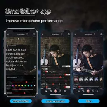 SabineTek Smartmike+ Wireless Bluetooth Microphone for YouTube