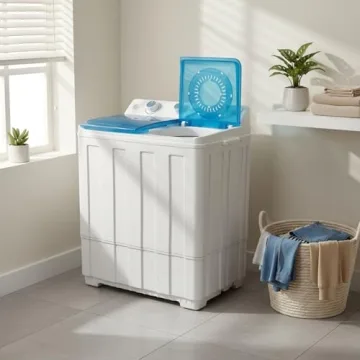 Compact Clickoods Portable Washing Machine - Ideal for Small Spaces