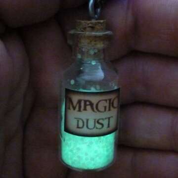 Steampunk Glow in the Dark Necklace - Unique Pendant Charm