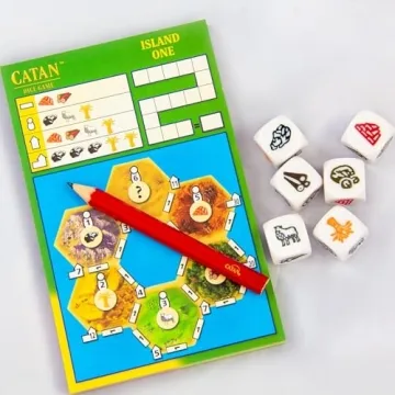 CATAN Dice Game Portable Family Fun for All Ages
