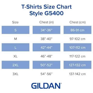 Gildan Long Sleeve T-Shirt 2-Pack in Black Large